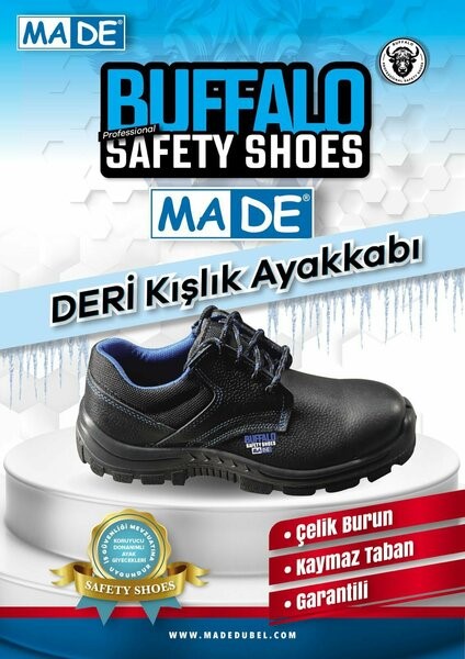 MADE İş Ayakkabısı Kışlık 44 Numara (10/Koli)✓